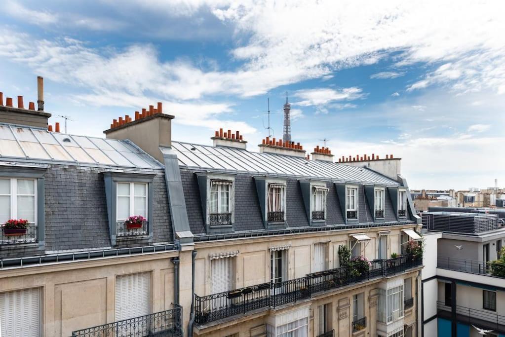 Appartement Vue Tour Eiffel Paris Eksteriør bilde